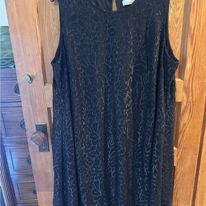 Elegant Black Calvin Klein Sleeveless Dress